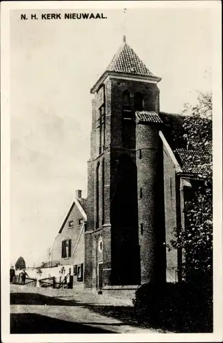 Ak Nieuwaal Gelderland, N. H. Kerk