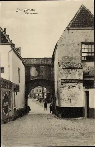 Ak Zaltbommel Gelderland, Waterpoort