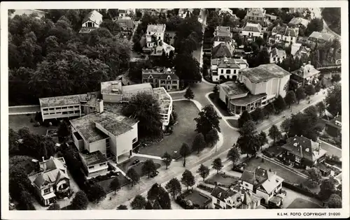 Ak Hilversum Nordholland Niederlande, AVRO-Studio's, 's-Gravelandscheweg, Luftaufnahme