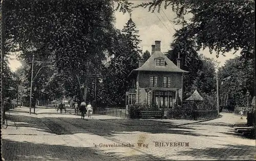 Ak Hilversum Nordholland Niederlande, 's-Gravelandsche Weg