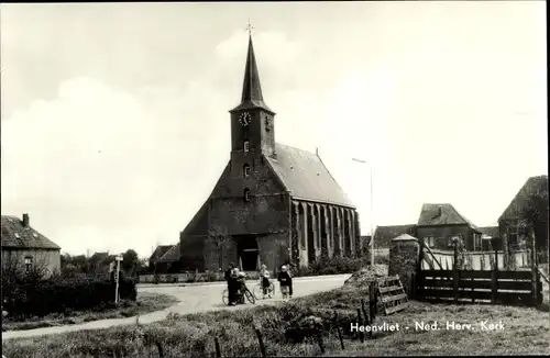 Ak Heenvliet Südholland, Ned. Herv. Kerk