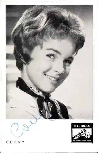 Ak Sängerin Conny, Electrola Schallplatten, Holiday in Honolulu