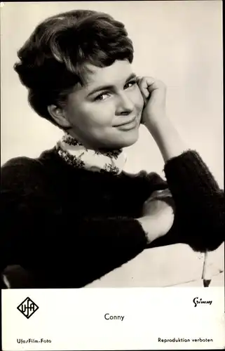 Ak Sängerin Conny, Portrait