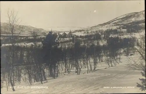 Ak Gjeilo Norwegen, Bergensbanen, Winter