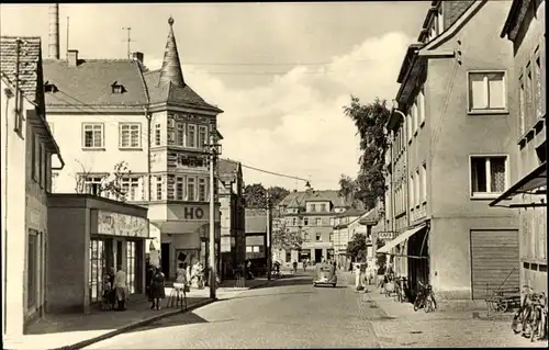 Ak Großröhrsdorf in Sachsen, Straße der Befreiung, HO Geschäft