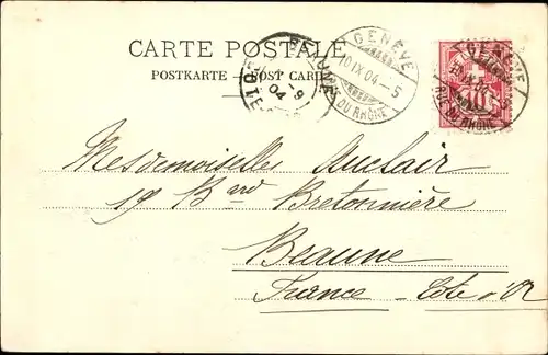 Ak Genève Genf Schweiz, Quai des Paquis et la Rade