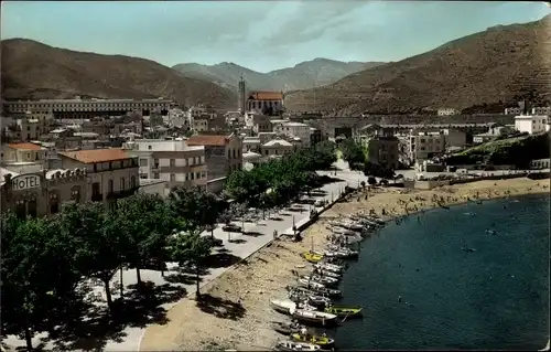 Ak Portbou Port Bou Katalonien, Vista parcial