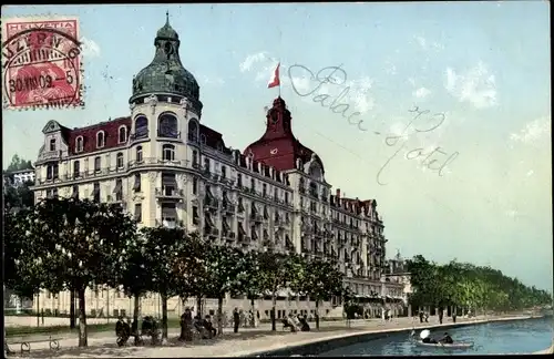 Ak Luzern Stadt Schweiz, Palace Hotel