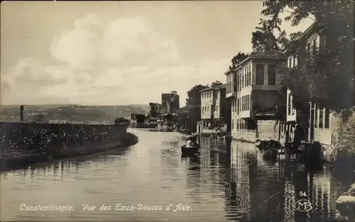 Ak Istanbul Konstantinopel Türkei, Eau Douces d'Asie