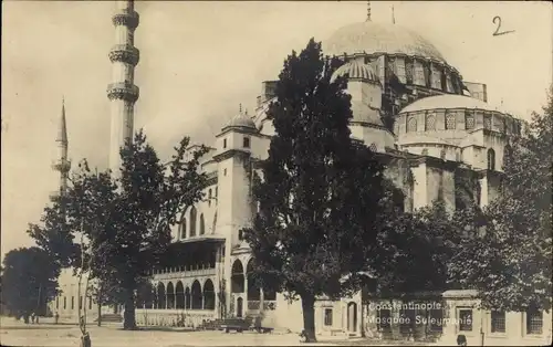 Ak Konstantinopel Istanbul Türkei, Mosquée Suleymanié