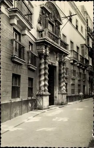 Ak Cádiz Andalusien, Casa de las Cadenas