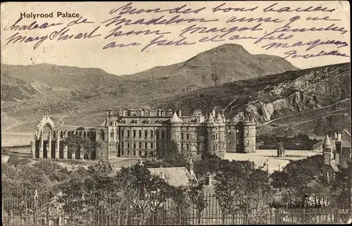 Ak Holyrood Edinburgh Schottland, Holyrood Palace