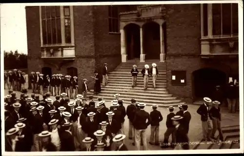 Ak Harrow on the Hill London England, Harrow School