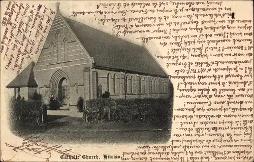 Ak Hitchin East England, Catholic Church