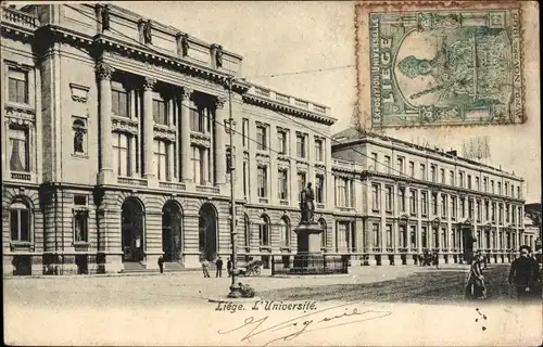 Ak Liège Lüttich Wallonien, L'Université