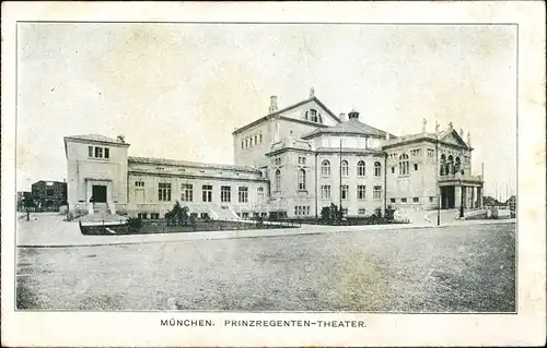 Ak München, Prinzregenten-Theater