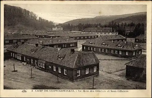 Ak Ludwigswinkel in der Pfalz, Camp, Le Mess des Officiers et Sous-Officiers