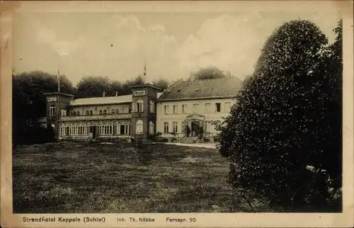 Ak Kappeln an der Schlei, Strandhotel