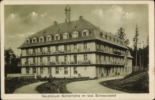 Ak Bühlerhöhe Bühl in Baden, Sanatorium