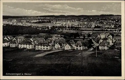 Ak Schwenningen am Neckar, Ortsansicht