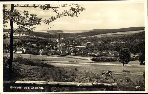 Ak Einsiedel Chemnitz, Panorama