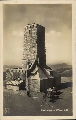 Ak Feldberg im Schwarzwald, Feldbergturm