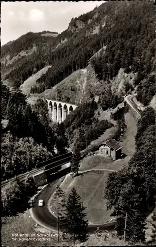 Ak Breitnau im Schwarzwald, Höllental, Höllsteig, Hofgut Sternen, Ravenna Viadukt
