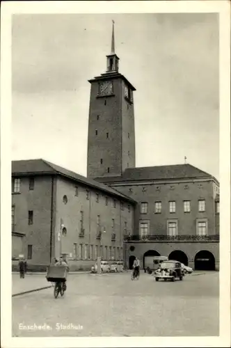 Ak Enschede Overijssel Niederlande, Stadhuis