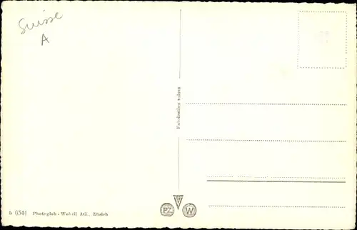 Ak Engelberg Kanton Obwalden Schweiz, Totalansicht mit Hahnen, Spannörter und Titlis