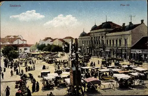 Ak Szolnok Ungarn, Piac tér