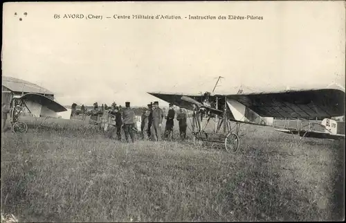 Ak Avord Cher, Centre Militaire d'Aviation, Instruction des Elèves Pilotes, Bleriots