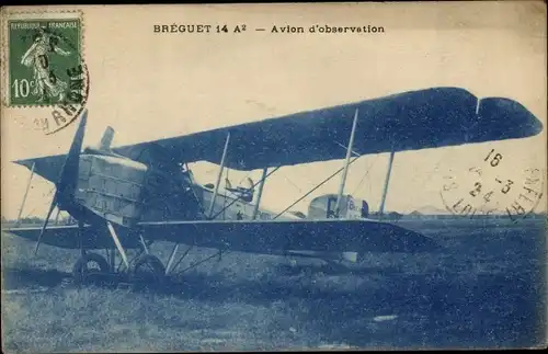 Ak Breguet, Avion d'observation, französisches Militärflugzeug