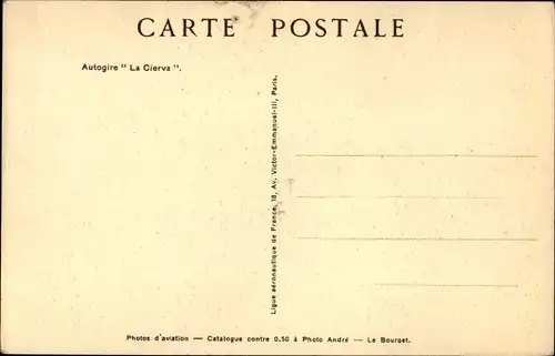 Ak Autogire La Cierva, Hubschrauber F. ALOX