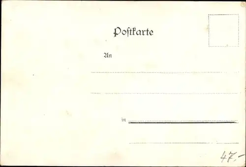 Litho Paare in Kostümen, Tänzer, Karneval