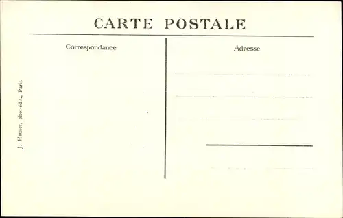 Ak Le Biplan M. Farman pilote par le Lieutenant Lucca, Flugpionier