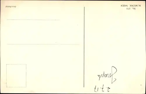 Künstler Ak Ebner, Pauli, Das Hausmütterchen, Munk 878