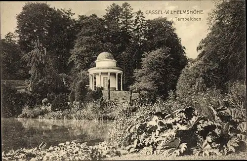Ak Bad Wilhelmshöhe Kassel in Hessen, Tempelchen