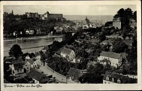 Ak Pirna in Sachsen, Panorama