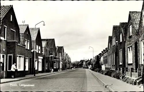 Ak Hoek Zeeland Niederlande, Langestraat