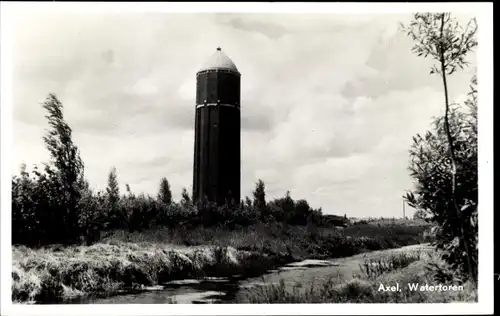 Ak Axel Zeeland, Watertoren