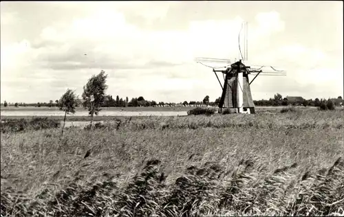 Ak Almkerk Nordbrabant Niederlande, Oude Doornse Molen