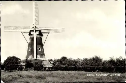 Ak Bavel Breda Nordbrabant Niederlande, Korenmolen De Hoop