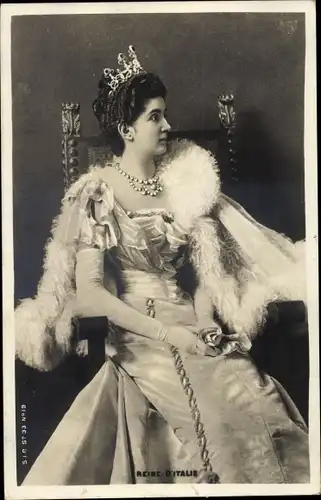 Ak Königin Helena von Italien, Elena von Montenegro, Ehefrau Viktor Emanuel III.