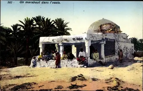Ak Tunis Tunesien, Un marabout dans l'oasis