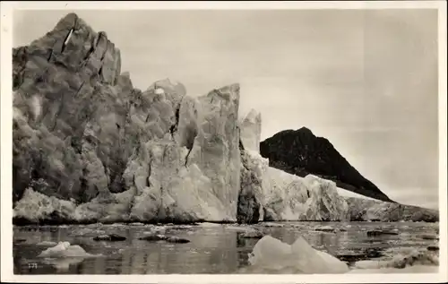Ak Spitsbergen Spitzbergen Norwegen, Magdalenenbucht, Gletscher
