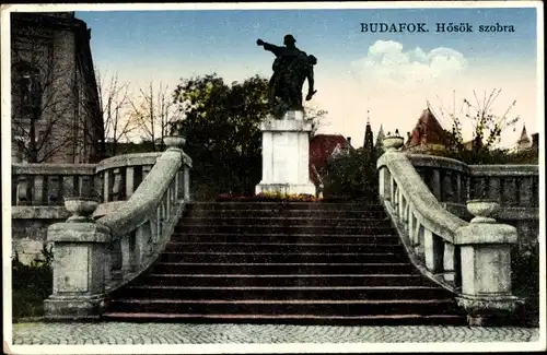 Ak Budafok Budapest Ungarn, Hosök szobra