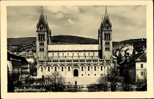 Ak Pécs Fünfkirchen Ungarn, Székesegyház, Kathedrale St. Peter und Paul