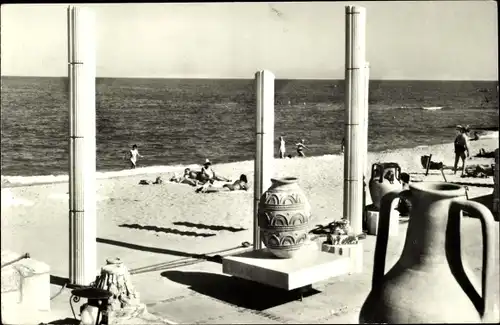 Ak Eforie Rumänien, Badestrand