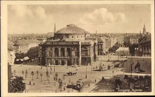 Ak København Kopenhagen Dänemark, Kongens Nytorv