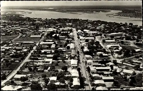 Ak Fort Lamy Tschad, Avenue Edouard Renard et le confluent du Chari, Logone